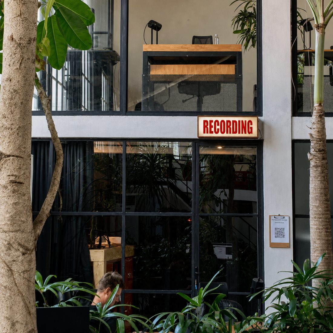 Recording booth